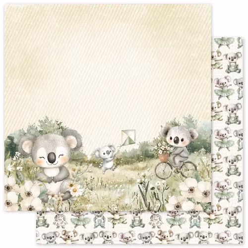 Paper Rose Studio - Little Koala Adventures - B - 12x12