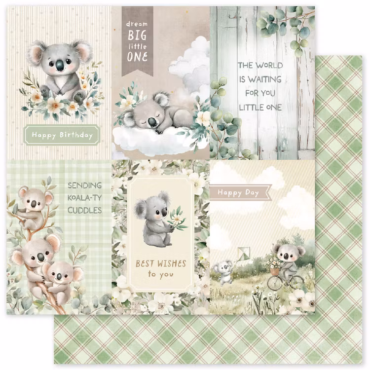 Paper Rose Studio - Little Koala Adventures - C - 12x12