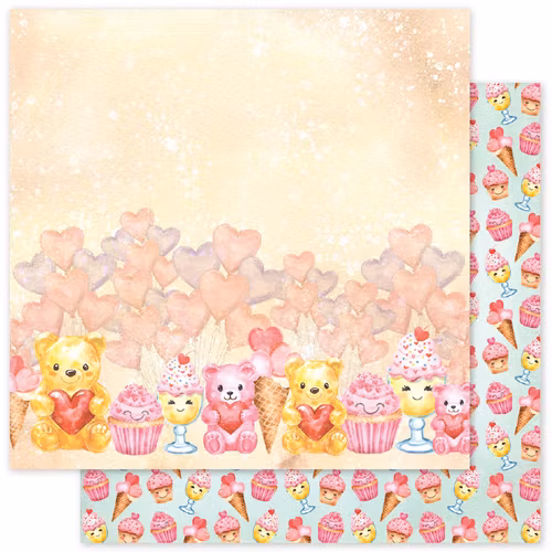 Paper Rose Studio - Perfect Pairs - B - 12x12