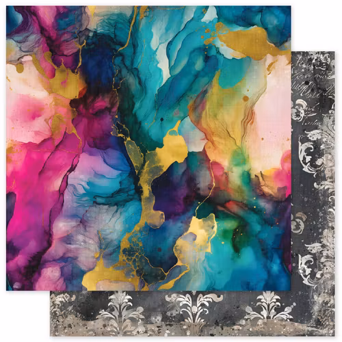Paper Rose Studio - Portraits In Bloom Basics - C - 12x12