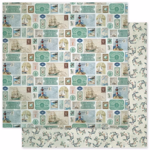 Paper Rose Studio - Seaside Memories - C - 12x12