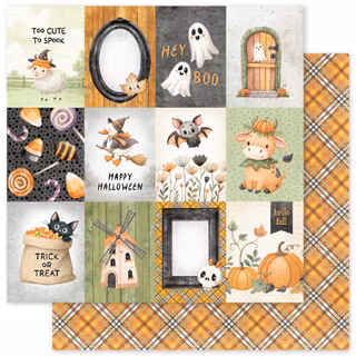 Paper Rose Studio - Halloween Harvest - C - 12x12