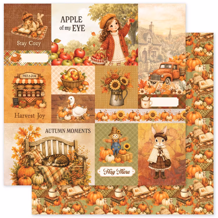 Paper Rose Studio - Maplewood Cottage - A - 12x12