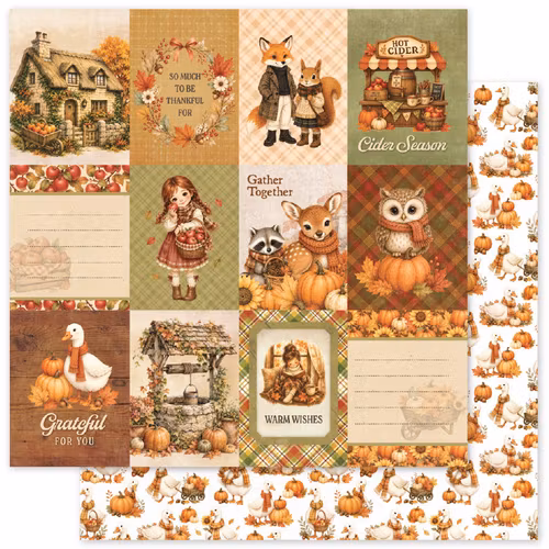 Paper Rose Studio - Maplewood Cottage - C - 12x12