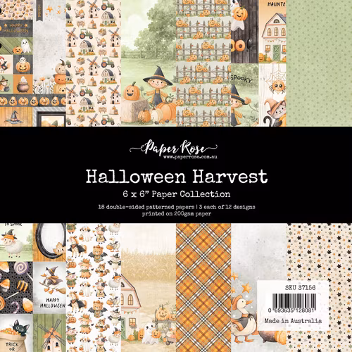 Paper Rose Studio - Halloween Harvest - 6x6
