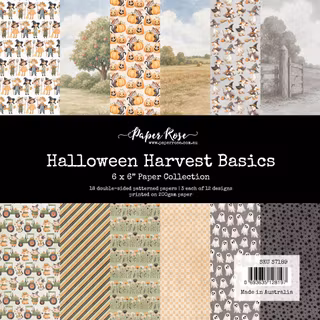 Paper Rose Studio - Halloween Harvest Basics - 6x6