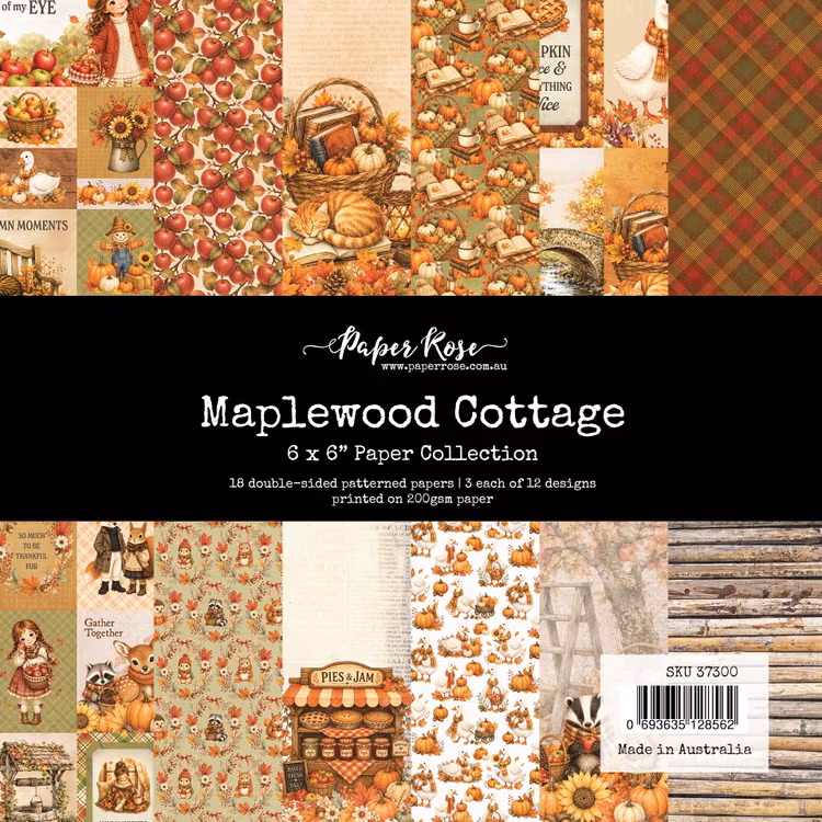 Paper Rose Studio - Maplewood Cottage - 6x6