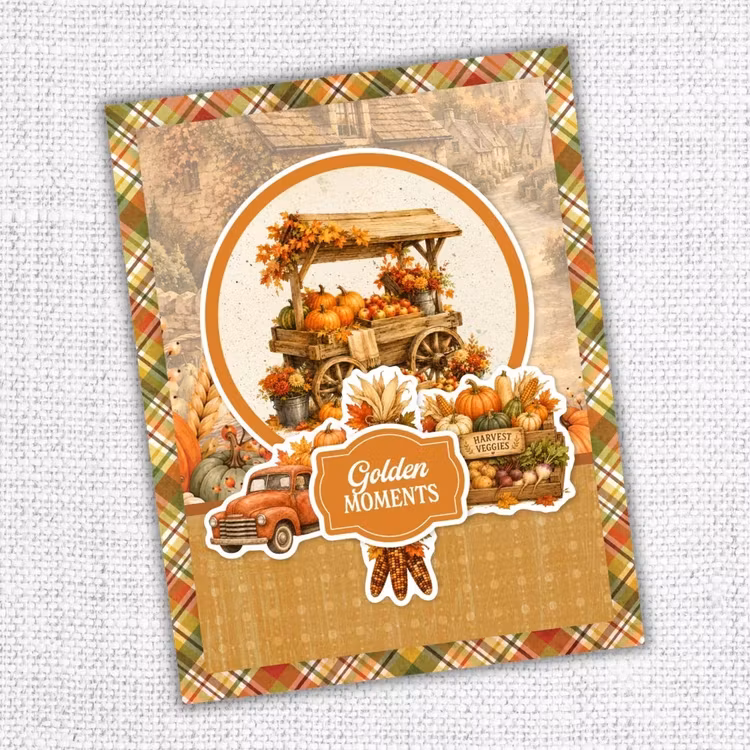 Paper Rose Studio - Maplewood Cottage - 6x6