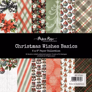 Paper Rose Studio - Christmas Wishes Basics - 6x6