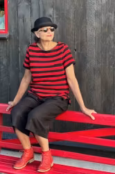 Stickad jumper Stina