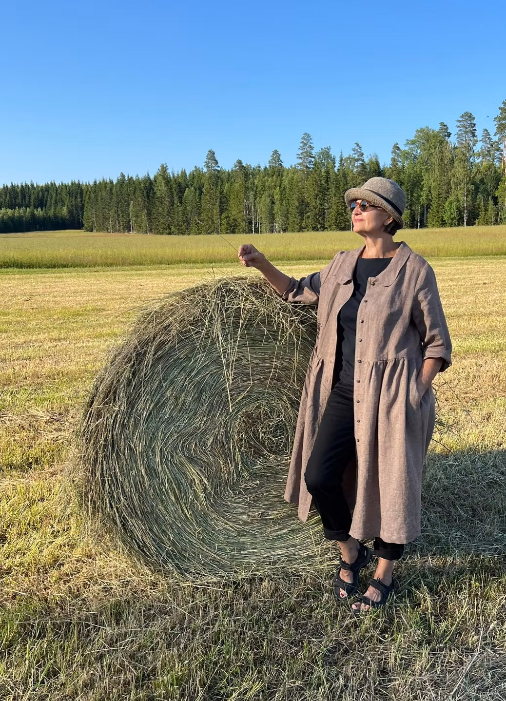 Linneklänning Elsa
