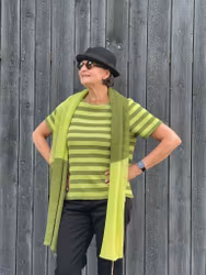 Stickad jumper Stina
