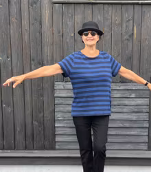 Stickad jumper Stina