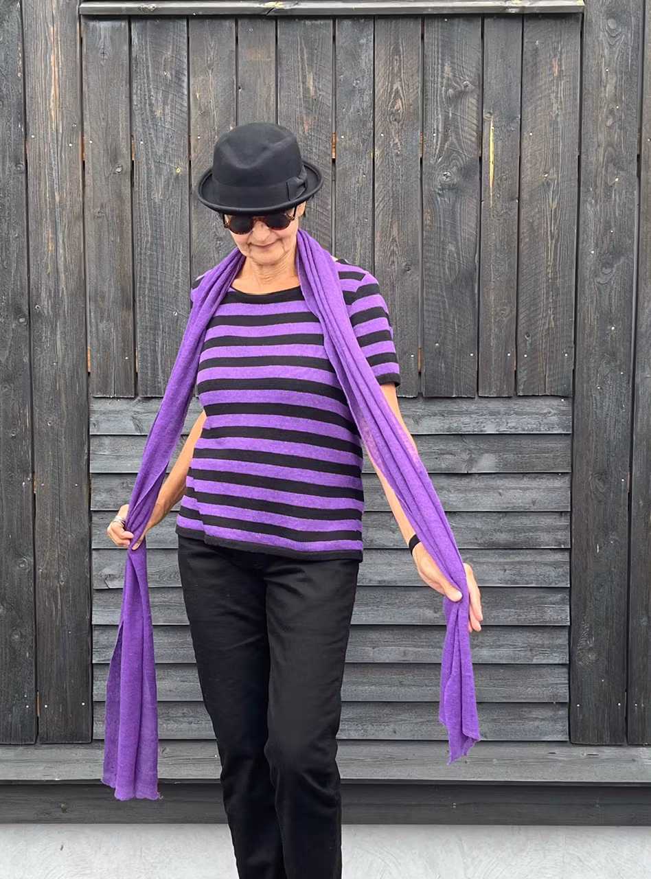Stickad jumper Stina
