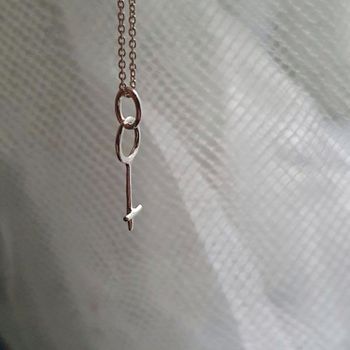 Silverhalsband Kvinnokraft Mini