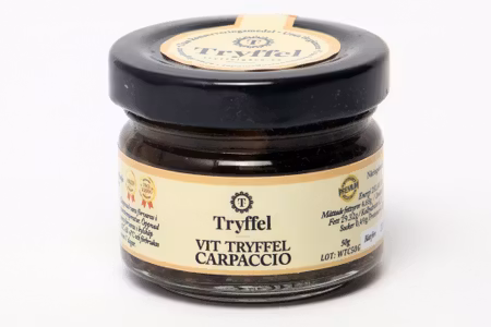 Vit tryffel carpaccio 50 g