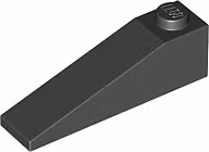 Slope 1 x 4 x 1 (Black)