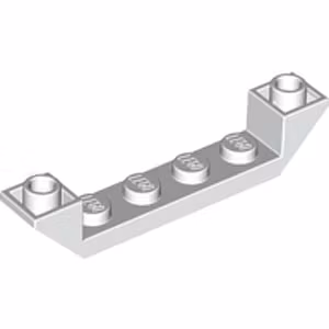 Inverted Slope 6 x 1 x 1 (White)