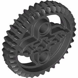 Double Conical Wheel Z36 (Black)