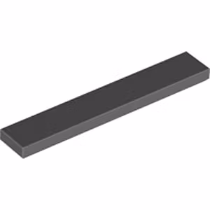 Tile 1 x 6 (Dark Stone Gray)