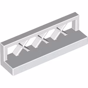 Fence 1 x 4 x 1 (White)