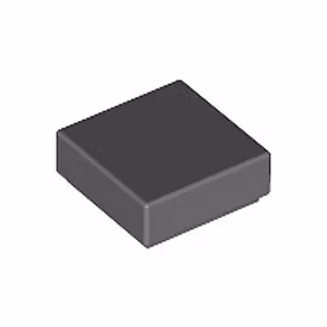 Tile 1 x 1 (Dark Stone Gray)