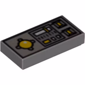 Tile 1 x 2 (Dark Stone Gray)
