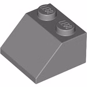 Slope 45° 2 x 2 (Dark Stone Gray)