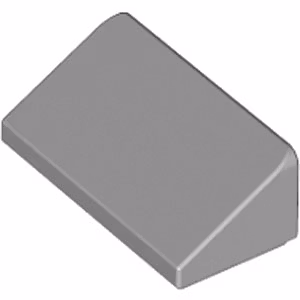 Slope 1 X 2 X.33 (Medium Stone Gray)