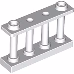 Fence 1 x 4 x 2 (White)