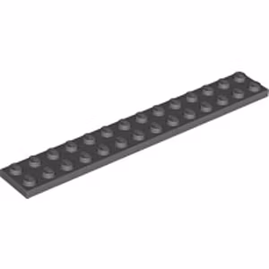 Plate 2 x 14 (Dark Stone Gray)