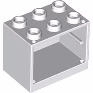 Cupboard 2 x 3 x 2 (White)