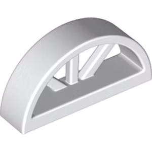 Bow Window 1 x 4 x 1.33 (White)