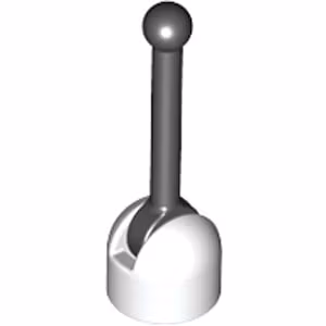 Minifigure Antenna Wh/bla (White)