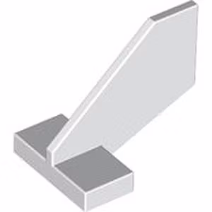 Rudder 2 x 3 x 2 (White)