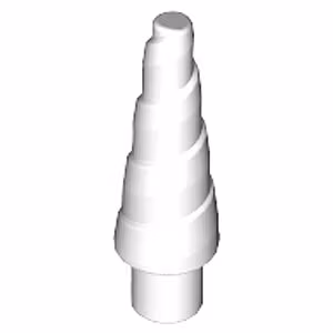 Conical Horn Ø 3.2 Shaft (White)