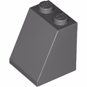 Slope 65° 2 x 2 x 2 (Dark Stone Gray)