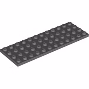 Plate 4 x 12 (Dark Stone Gray)