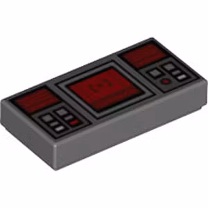 Tile 1 x 2 (Dark Stone Gray)