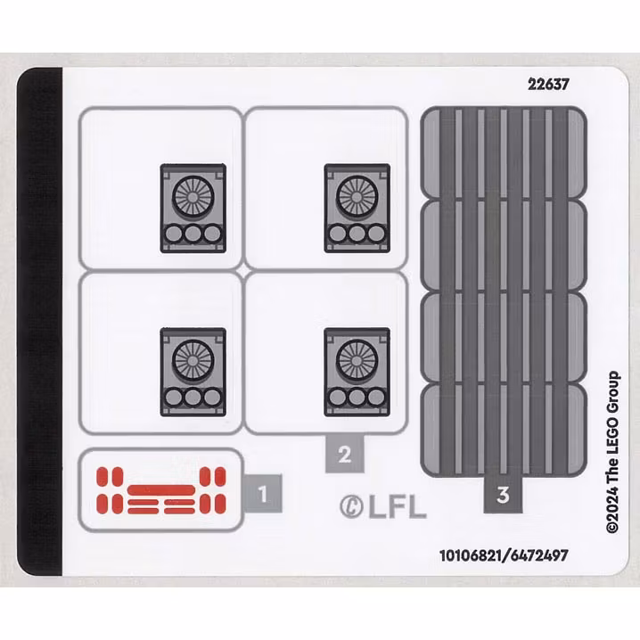 Stickers / Klistermärken - Star Wars - Boarding the Tantive IV