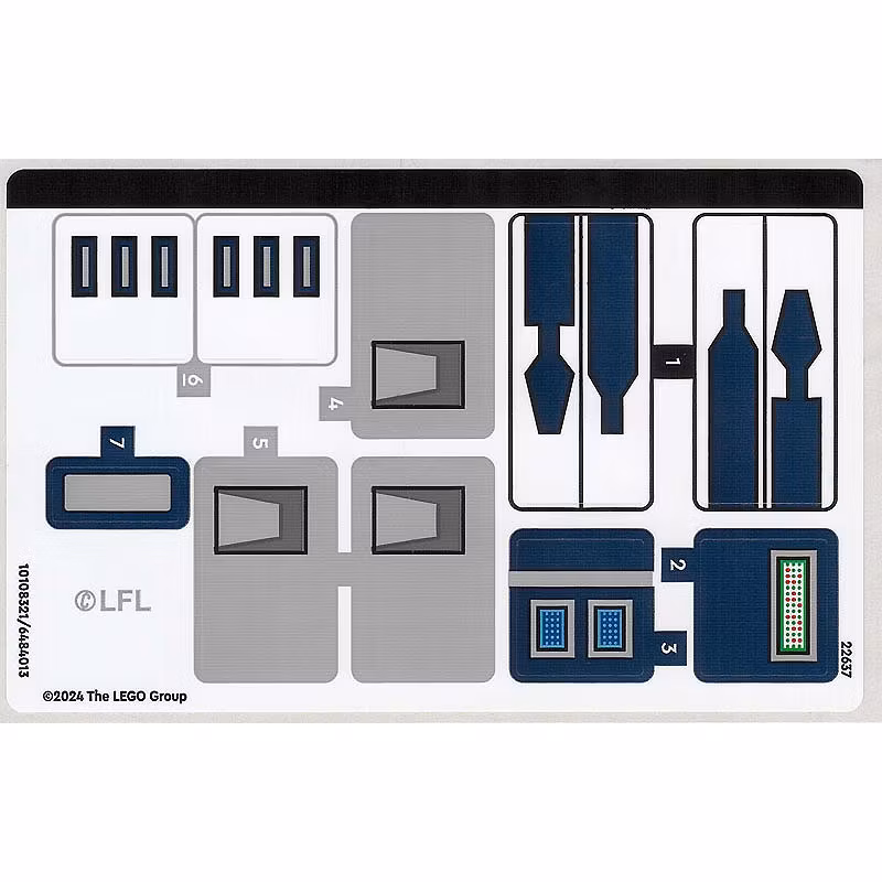 Stickers / Klistermärken - Star Wars - R2-D2