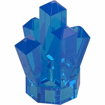 Rock Crystal Transparent (Transparent Dark Blue)