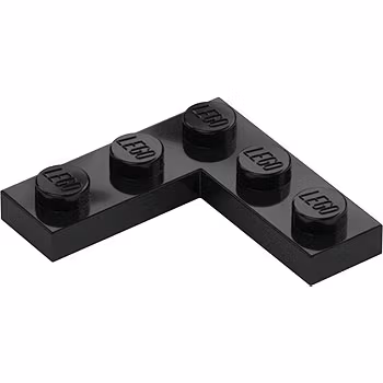 Corner Plate 1 x 3 x 3 (Black)