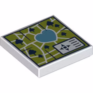 Tile 2 x 2 (White)