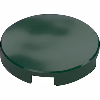 Tile 2 x 2 Round (Dark Green)