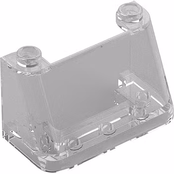 Windscreen 2 x 4 x 2 (Transparent Clear)