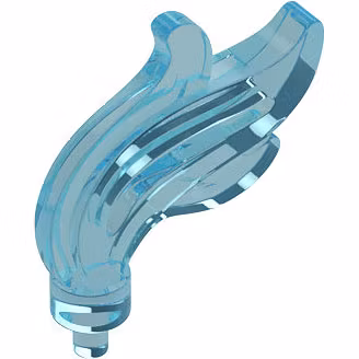 Feather (Transparent Light Blue)
