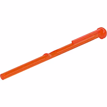 Arrow 8m for Spring Shooter (Transparent Neon Reddish Orange)