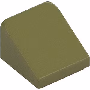 Slope 1 x 1 x 2/3 (Olive Green)