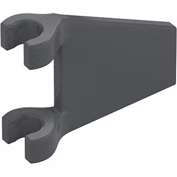 Banner 26° M. 2 Holdere (Dark Stone Gray)